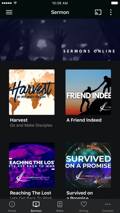 FCF World Outreach Screenshot