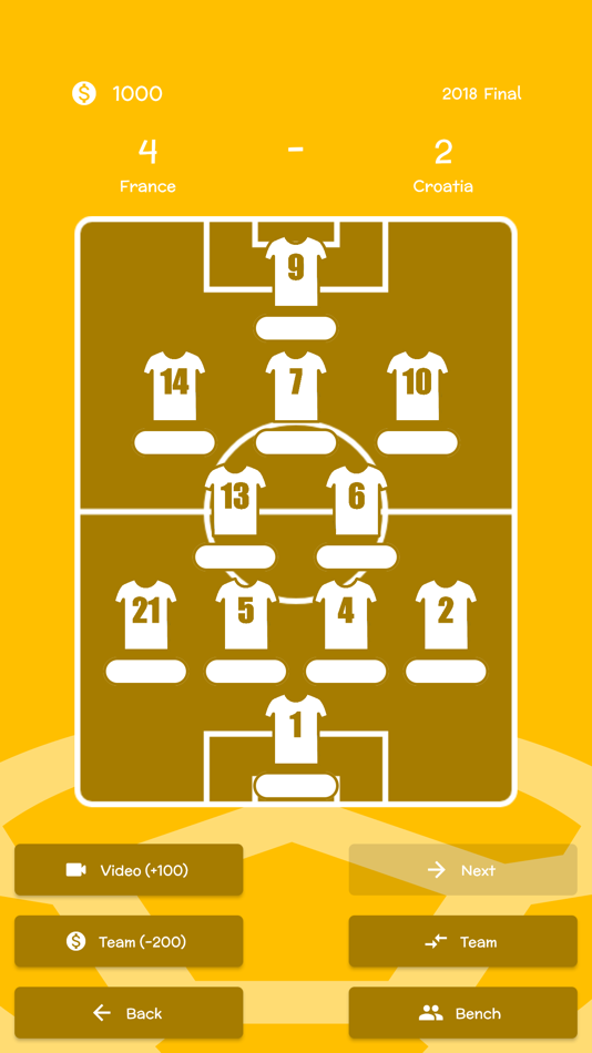#3. Guess World Lineup (iOS) 由: Jakub Mielczarek