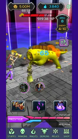 Game screenshot Tap Dungeon Necromancer hack