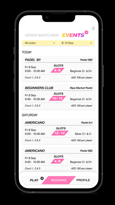 Play Padel – Dubai Screenshot