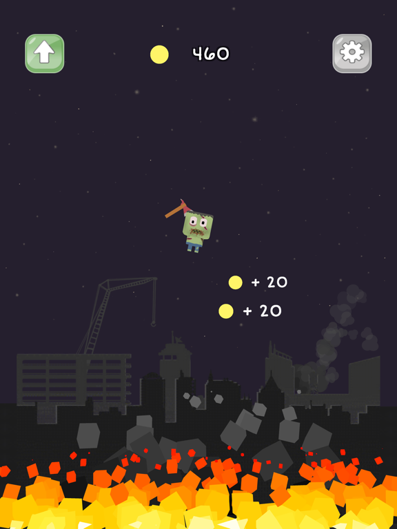 Screenshot #5 pour Don't Drop Dan: Tap to survive