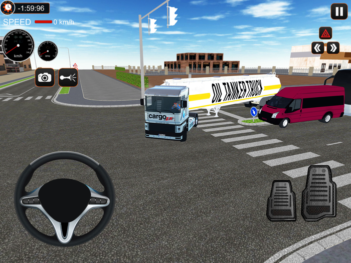 Oil Tanker Truck Drive Games