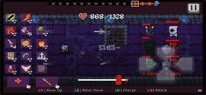 Rhythm Knight Roguelite Game