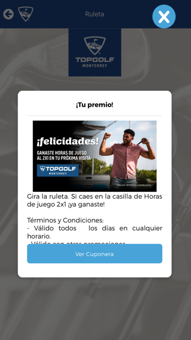 Topgolf México Screenshot