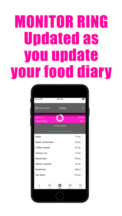 Vitamin K Counter & Trackerのおすすめ画像3