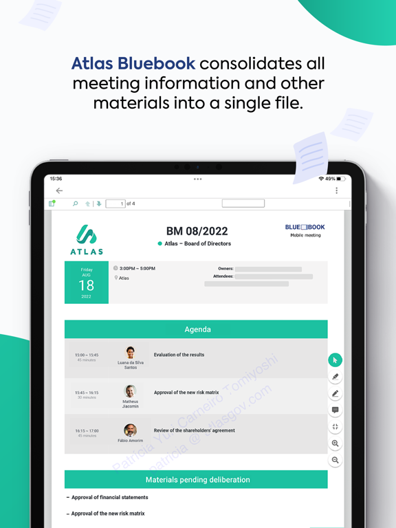 Screenshot #6 pour Atlas Governance