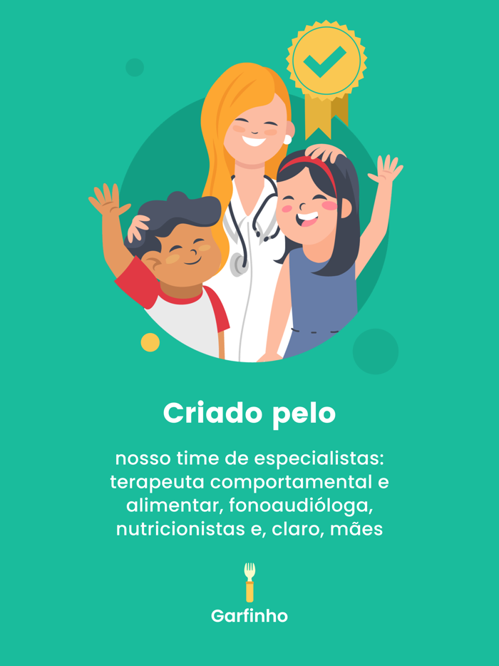 Garfinho Alimentação infantil