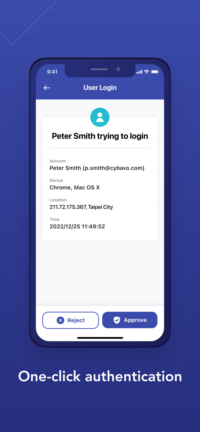 CYBAVO Authenticator