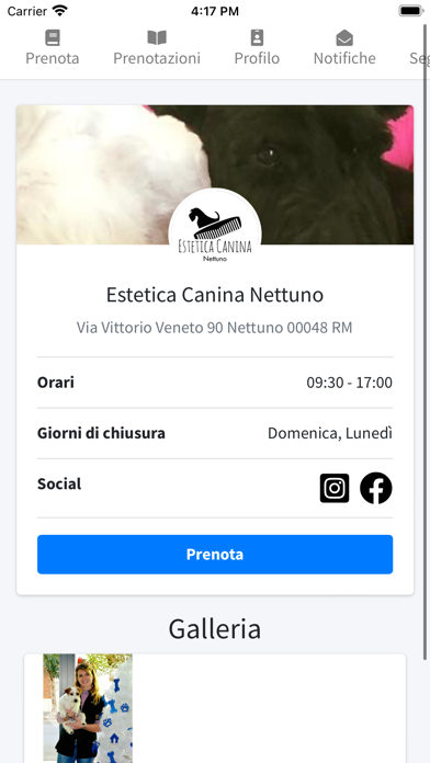 Estetica Canina Nettuno Screenshot