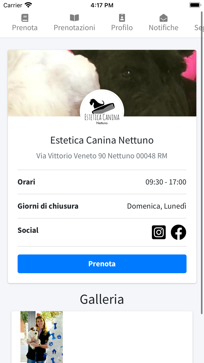Estetica Canina Nettuno