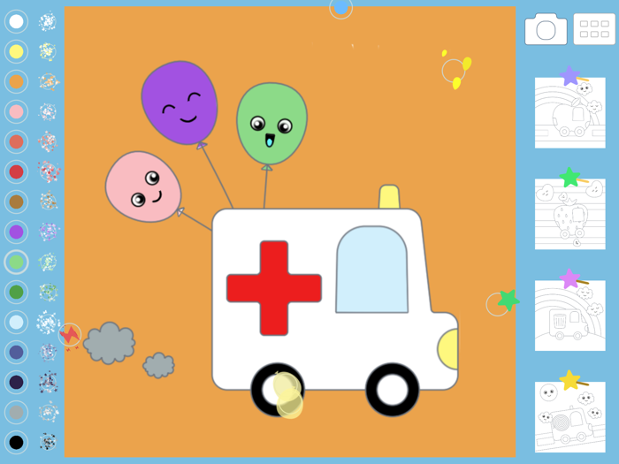 Car Truck Coloring Kid Toddler