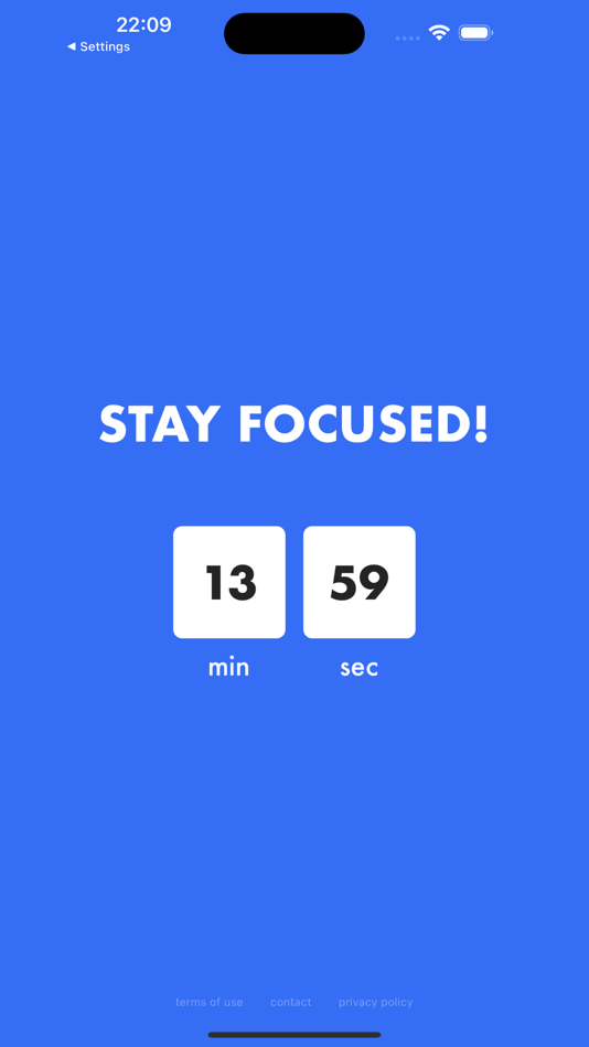 #3. FocusTime - block apps (iOS) By: Mark van der Linden