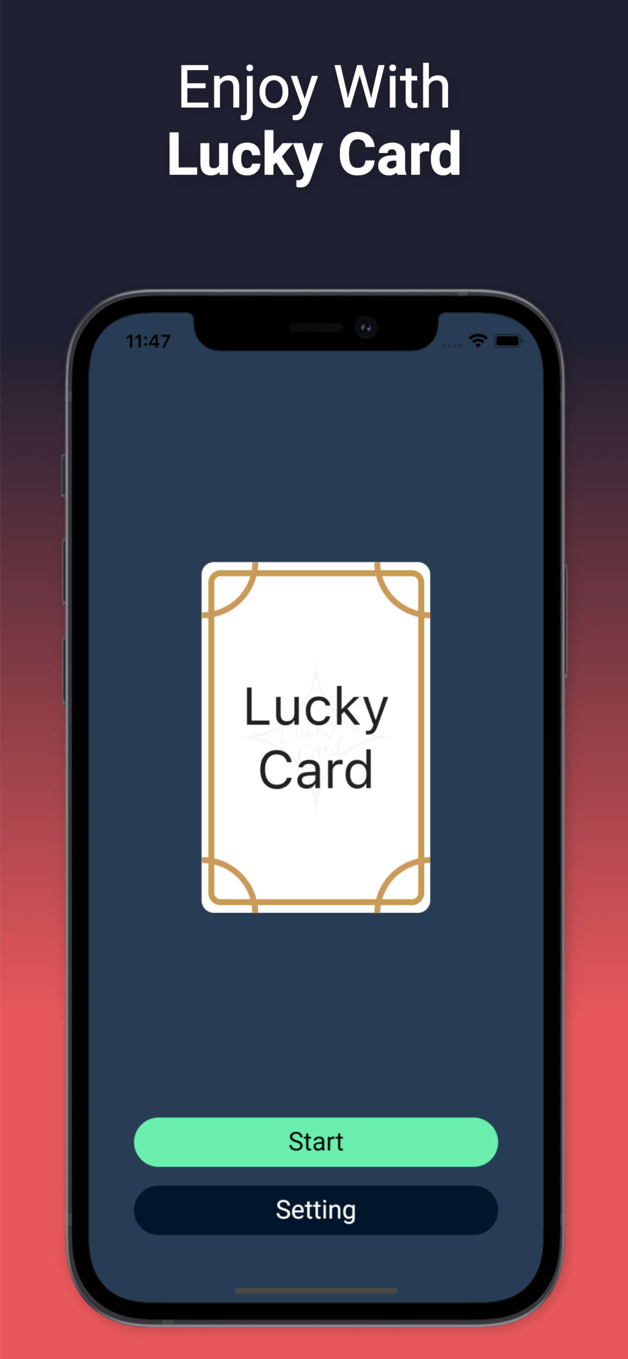 Lucky Card - Flip Card