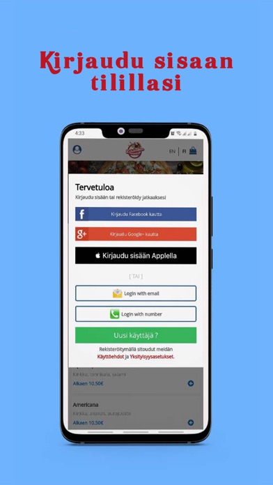 Lohikosken Pizzeria Screenshot