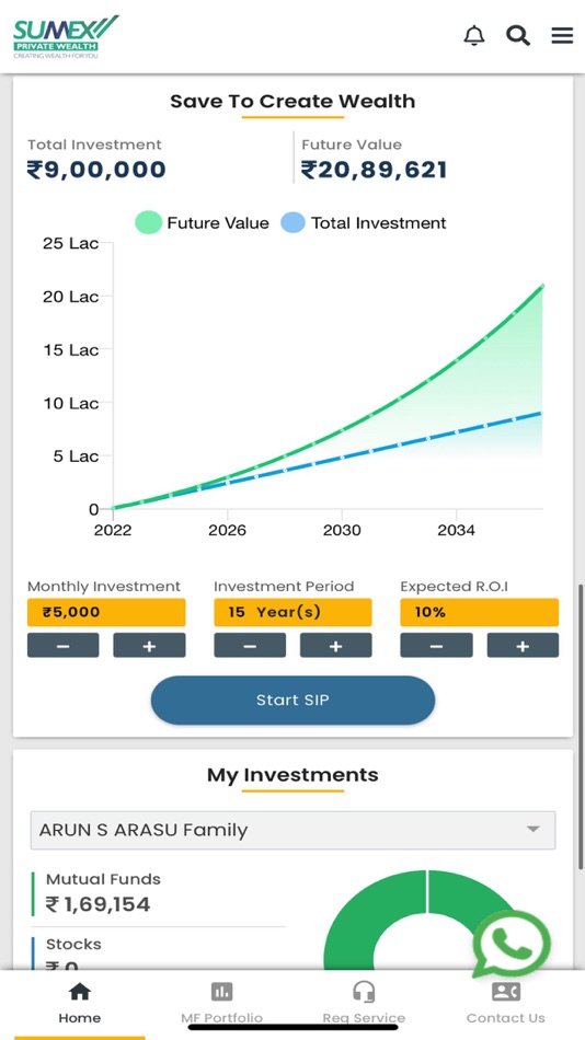 #7. Sumex Private Wealth (iOS) 由: SUMEX WEALTH PRIVATE LIMITED