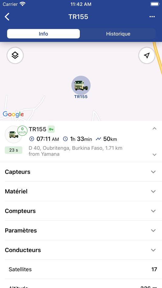 #4. Fleet Tracking (iOS) 由: Geo-Tracking Tunisie