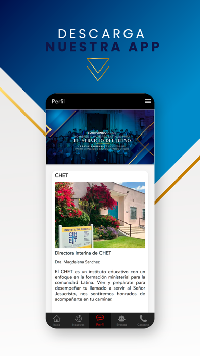 CHET App Screenshot