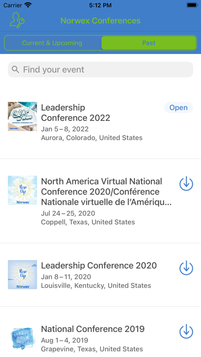 Norwex Conferences Screenshot