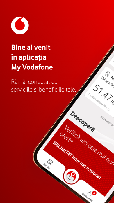 Screenshot #1 pour My Vodafone Romania