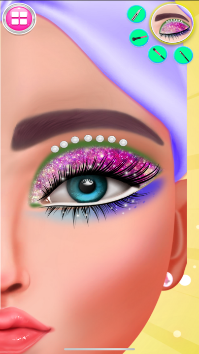 目 美術 美しさ 化粧 ゲームのおすすめ画像5