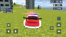 Game screenshot Flying Car Game: Police Games hack