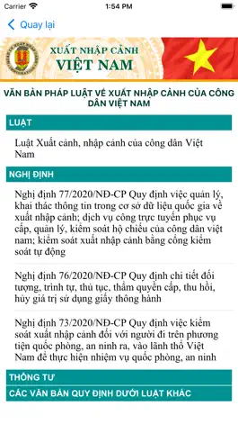 Game screenshot Xuất Nhập Cảnh Việt Nam apk