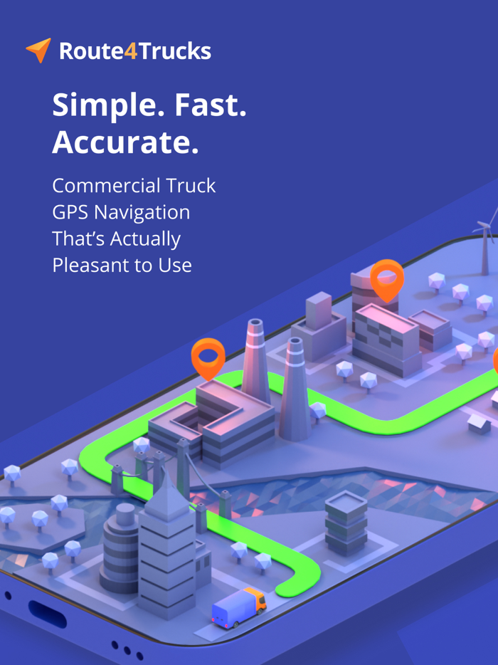Route4Trucks - Truck GPS App