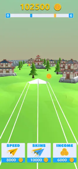 Game screenshot Fly Paper Plane Game apk