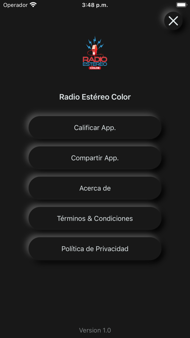 Radio Estéreo Color Screenshot