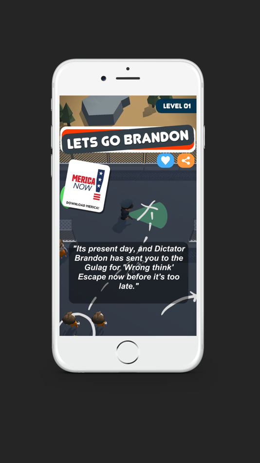 #1. Let's Go Brandon! THE GAME (iOS) Podle: Real News Now LLC