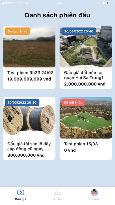Auction Screenshot