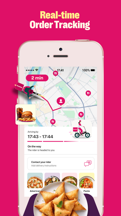 Screenshot #2 pour foodora: Food Delivery