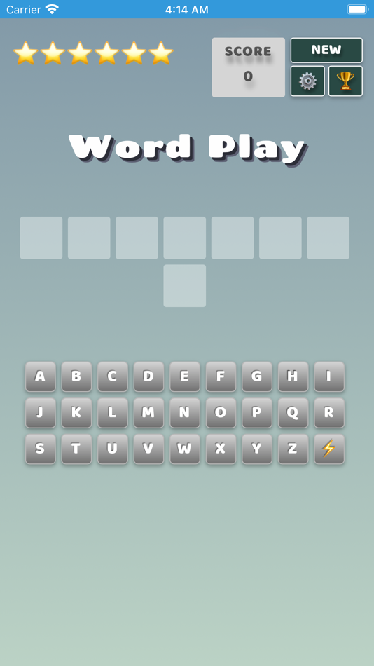 #5. Word Guess Play Challenge (iOS) 由: Jorge Hugo Sanz Saez
