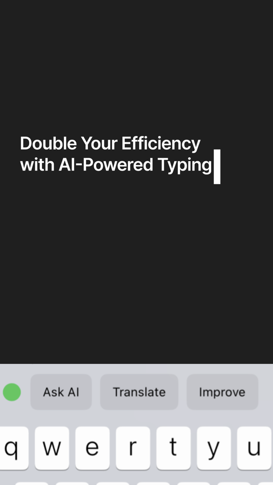 #4. Unime Keys: AI-Powered Typing (iOS) Podle: 爱杰 舒