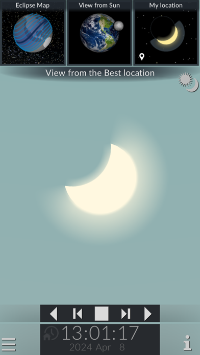 Solar Eclipse Guide 2024 Screenshot