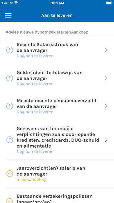 Mijn Huis & Hypotheek Screenshot