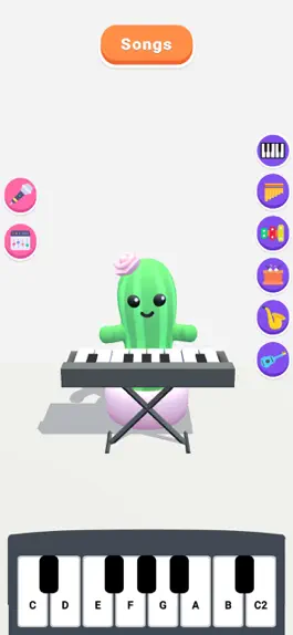 Game screenshot Talking Cactus : Dancing Music apk