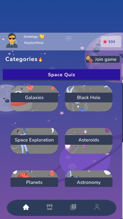 Space Test Quiz