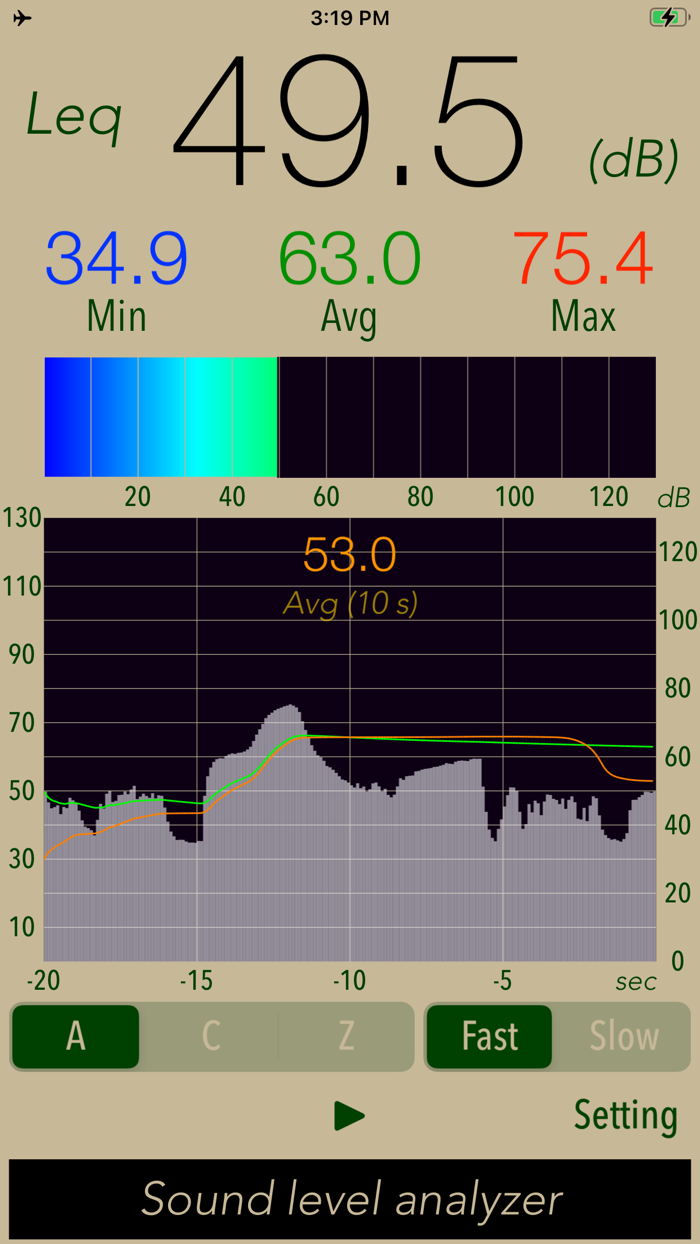 Sound Level Analyzer Lite