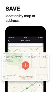 anchor pointer compass gps iphone screenshot 3