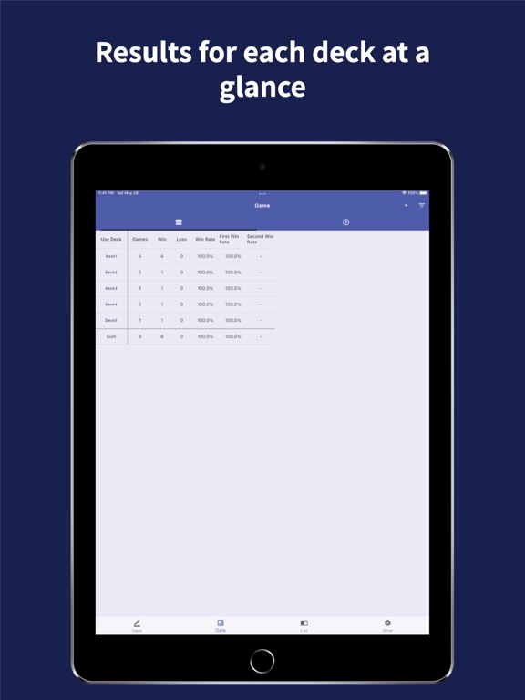 TCG Manager iPad screenshot 2 - Utilities app