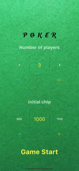 Game screenshot Poker Calculate Chip apk
