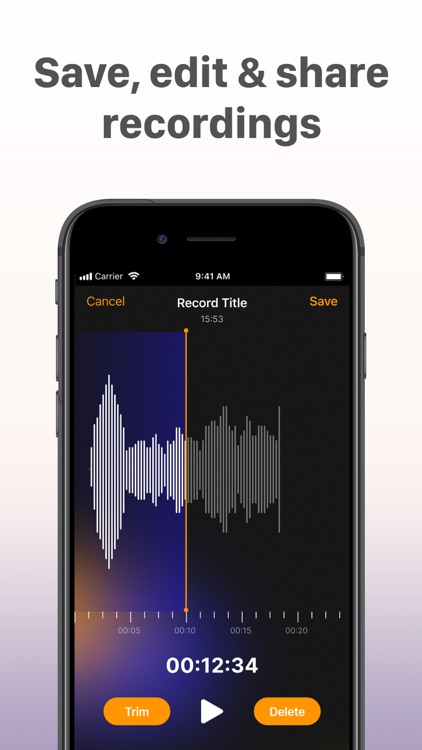 Voice Recorder — Audio Memos screenshot-5