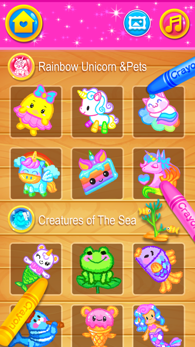 Painting, Coloring & Drawing Screenshot