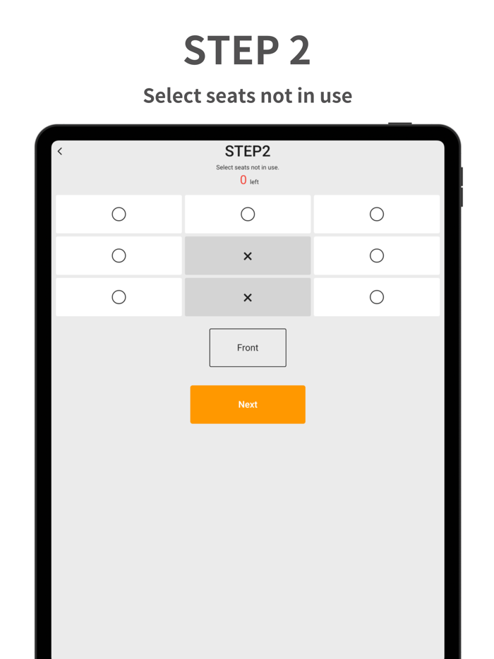 Easy Seating Arrangement