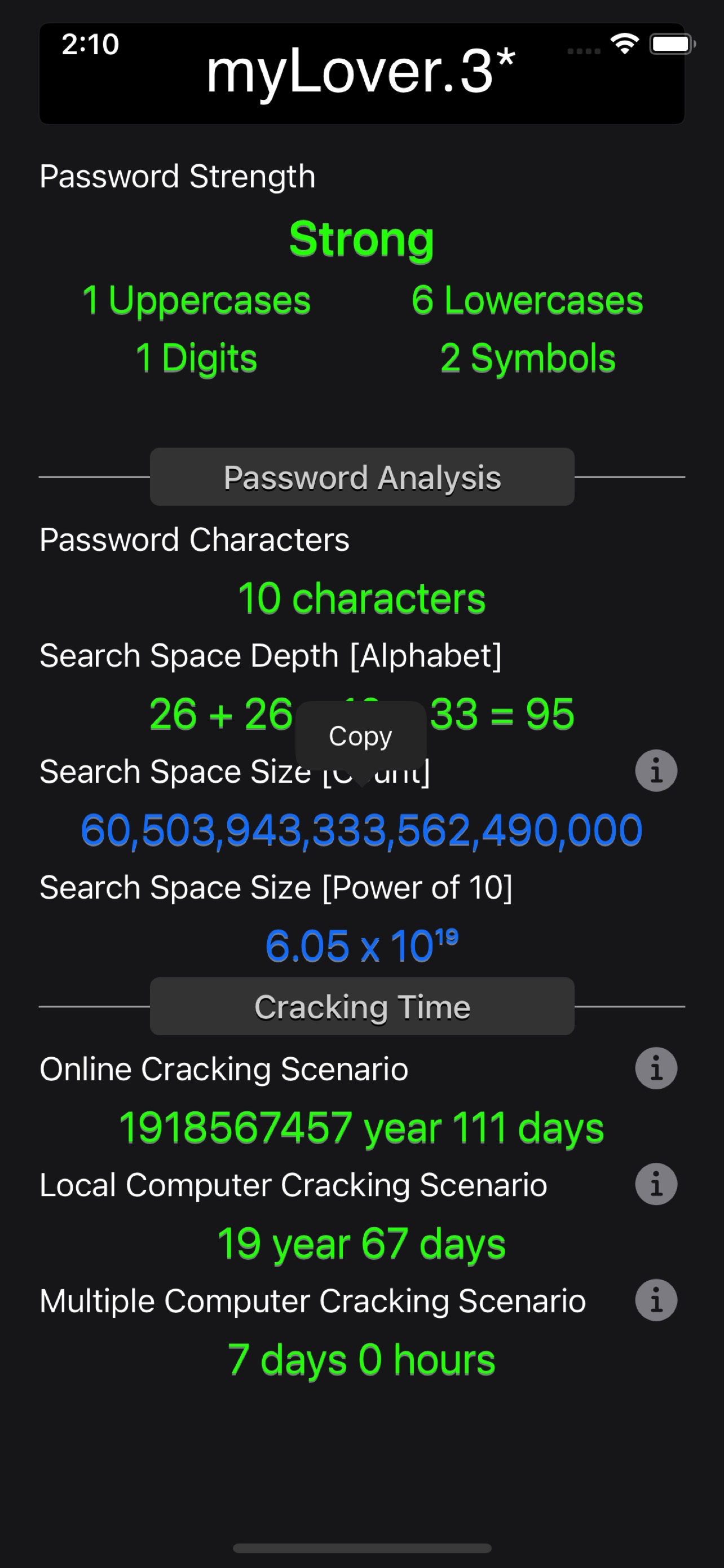 Password Strength Checker
