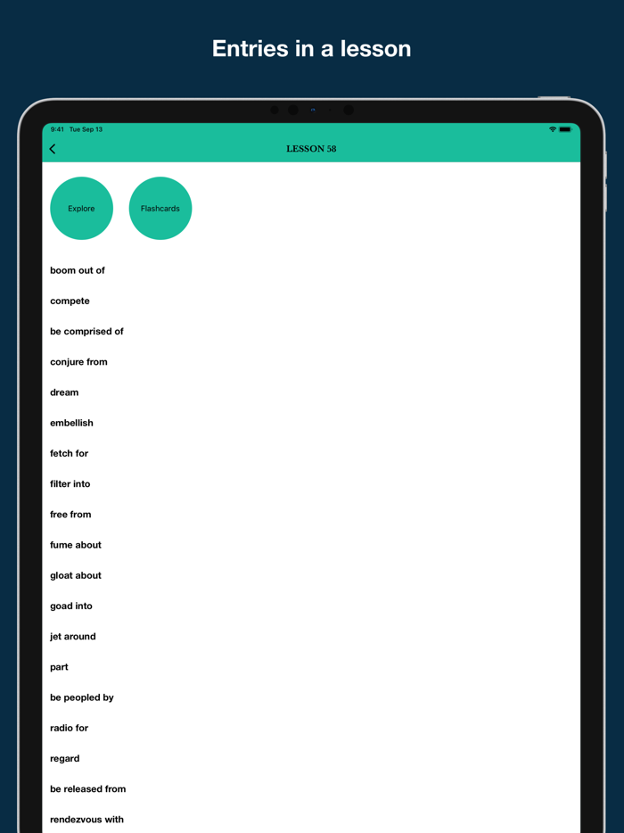 Prepositional verbs for IELTS