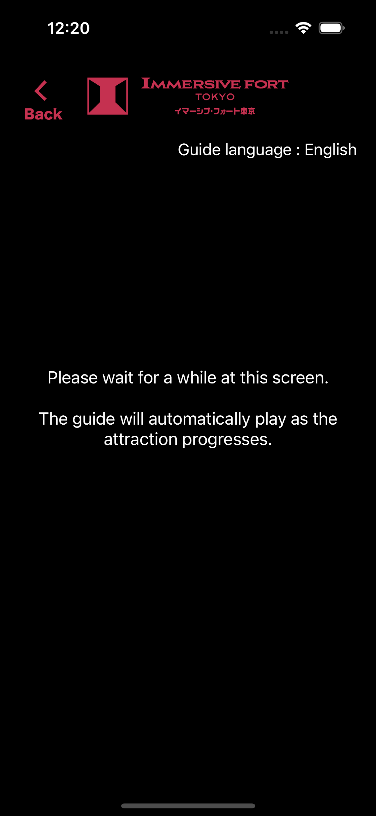 IMMERSIVE STORIES GUIDE APP