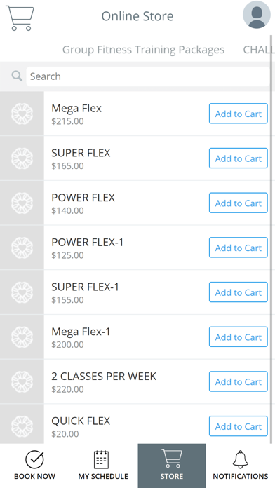 Her Flex Fitness Screenshot