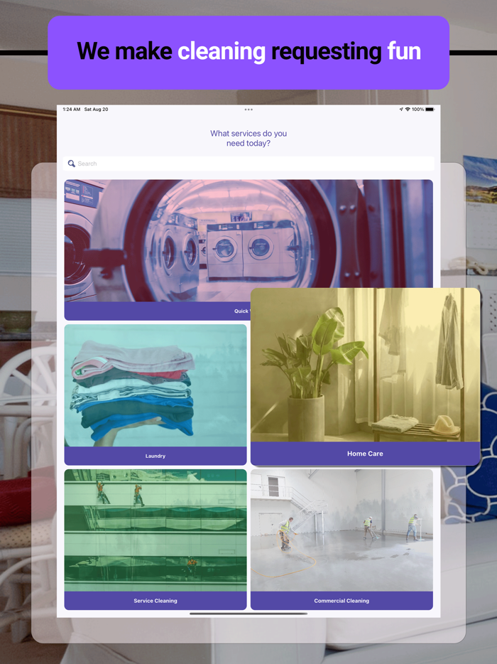 Loob Request a cleaner